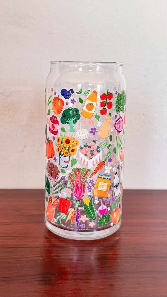 {PREORDER} Farmer's Market Glass Cup
