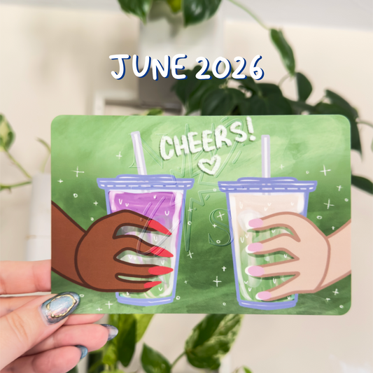 Snail Mail Recipe Art Card - JUNE 2026