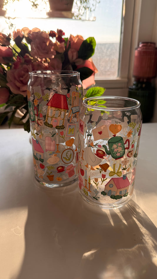 {PREORDER} Home Sweet Home Glass Cup