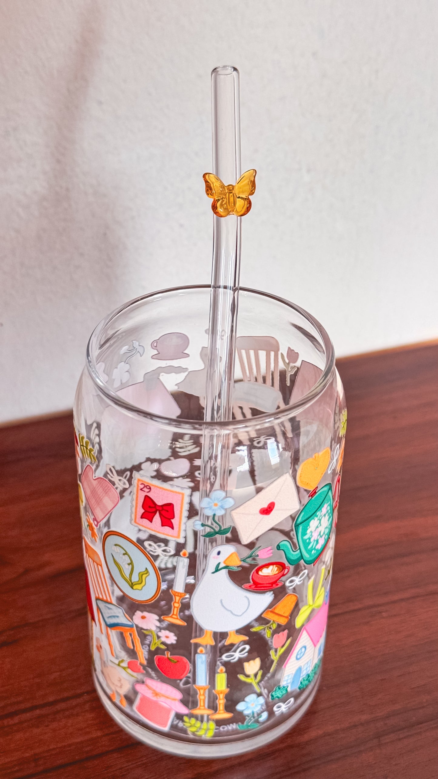 Home Sweet Home Glass Cup