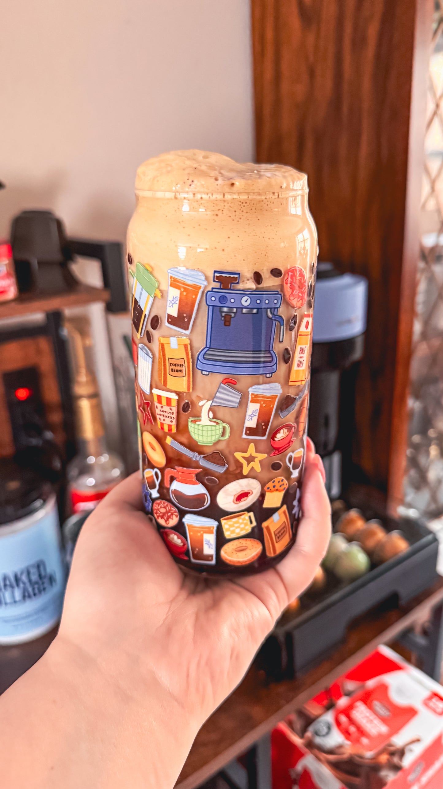 Need a Latte Glass Cup