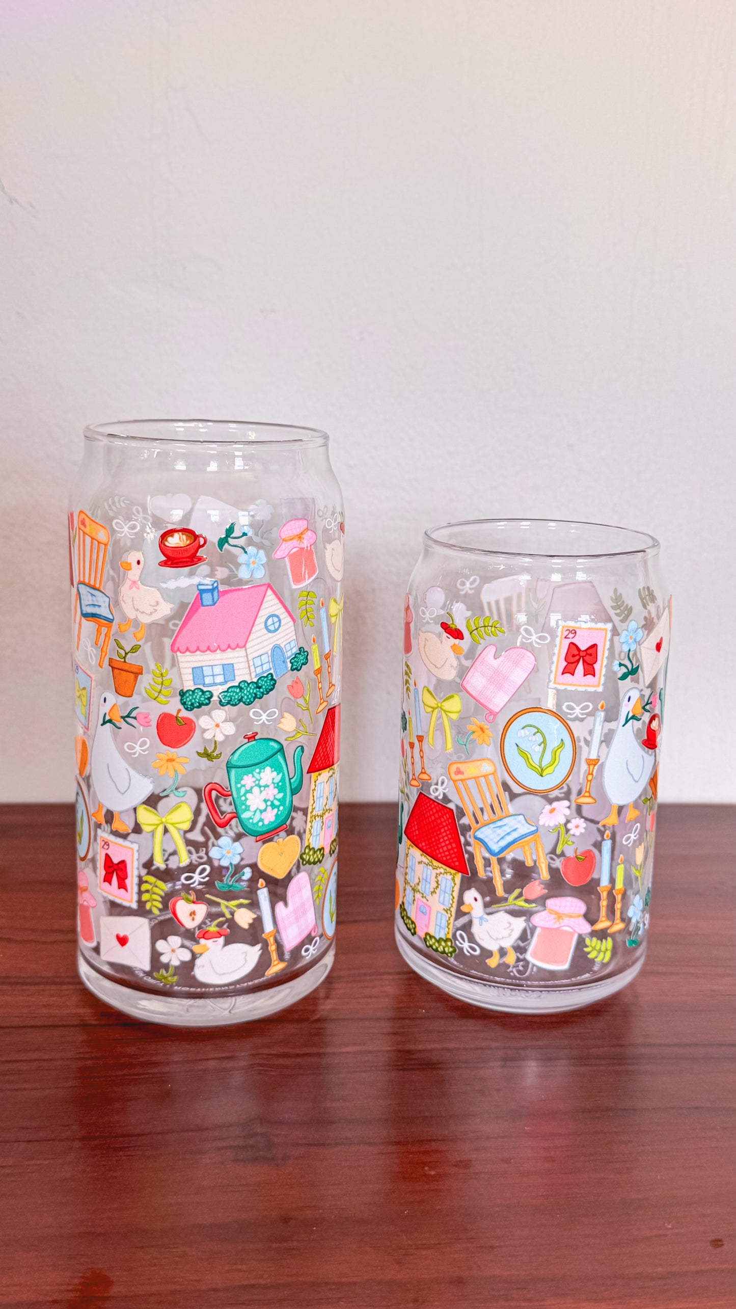 Home Sweet Home Glass Cup