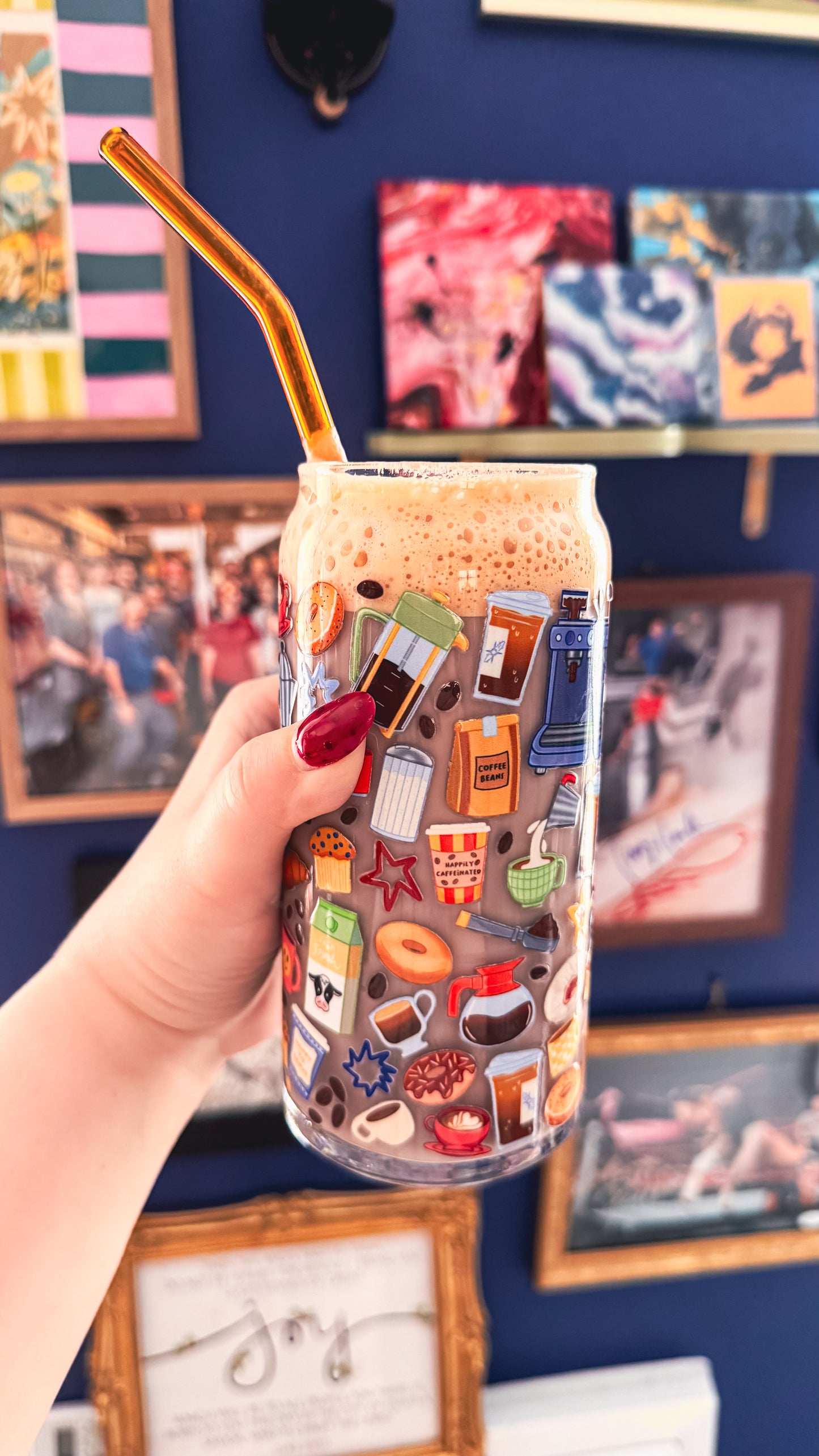 Need a Latte Glass Cup