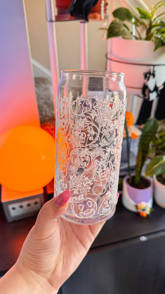 [PREORDER] All Hallowed Out Glass Cup