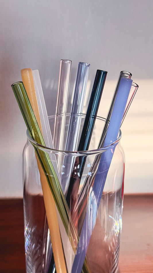 Reusable Glass Straws