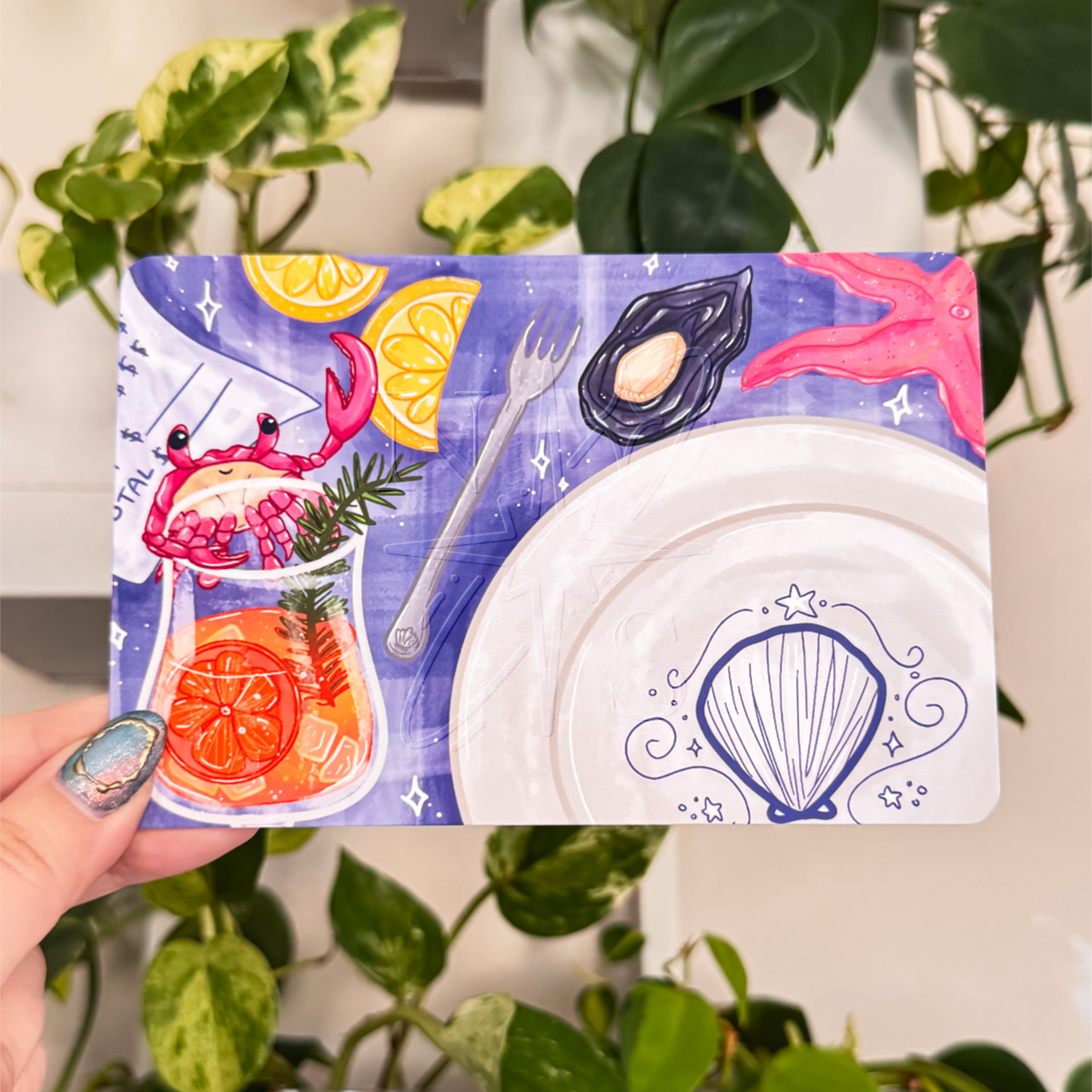 Snail Mail Recipe Art Card - JULY 2026