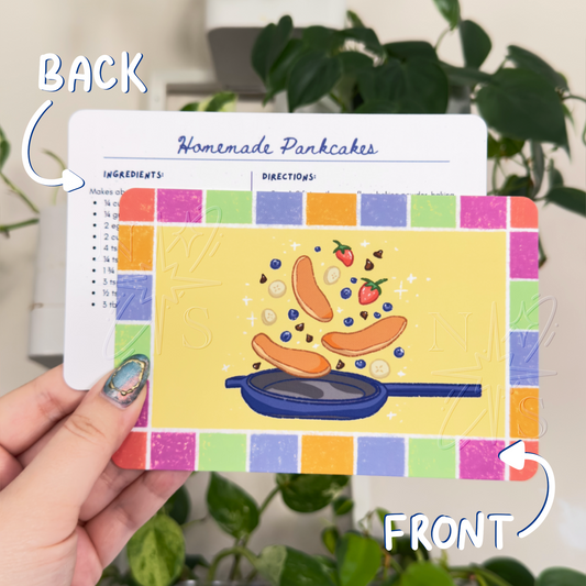Snail Mail Recipe Art Card - MAY 2026