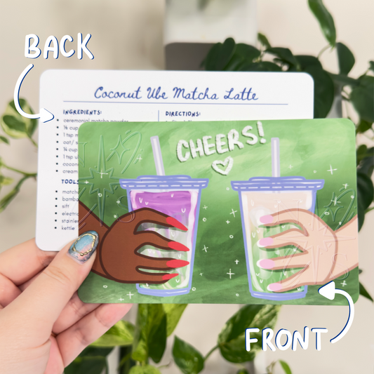 Snail Mail Recipe Art Card - JUNE 2026