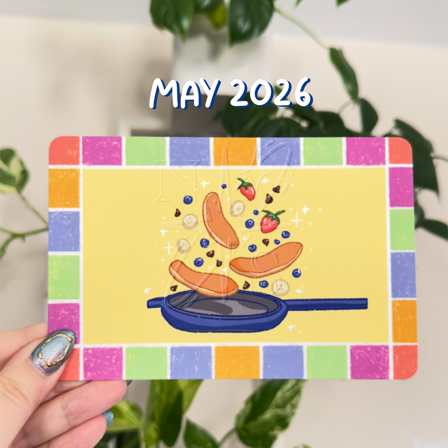 Snail Mail Recipe Art Card - MAY 2026